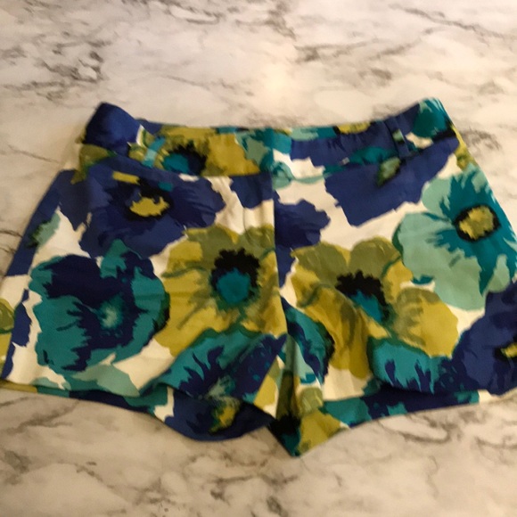 LOFT Pants - Cute Loft Floral Print Dress Shorts Size 2
